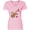 Classic Pink, variant on Inktastic Acoustic Guitar with Colorful Flowers Women's V-Neck T-Shirt