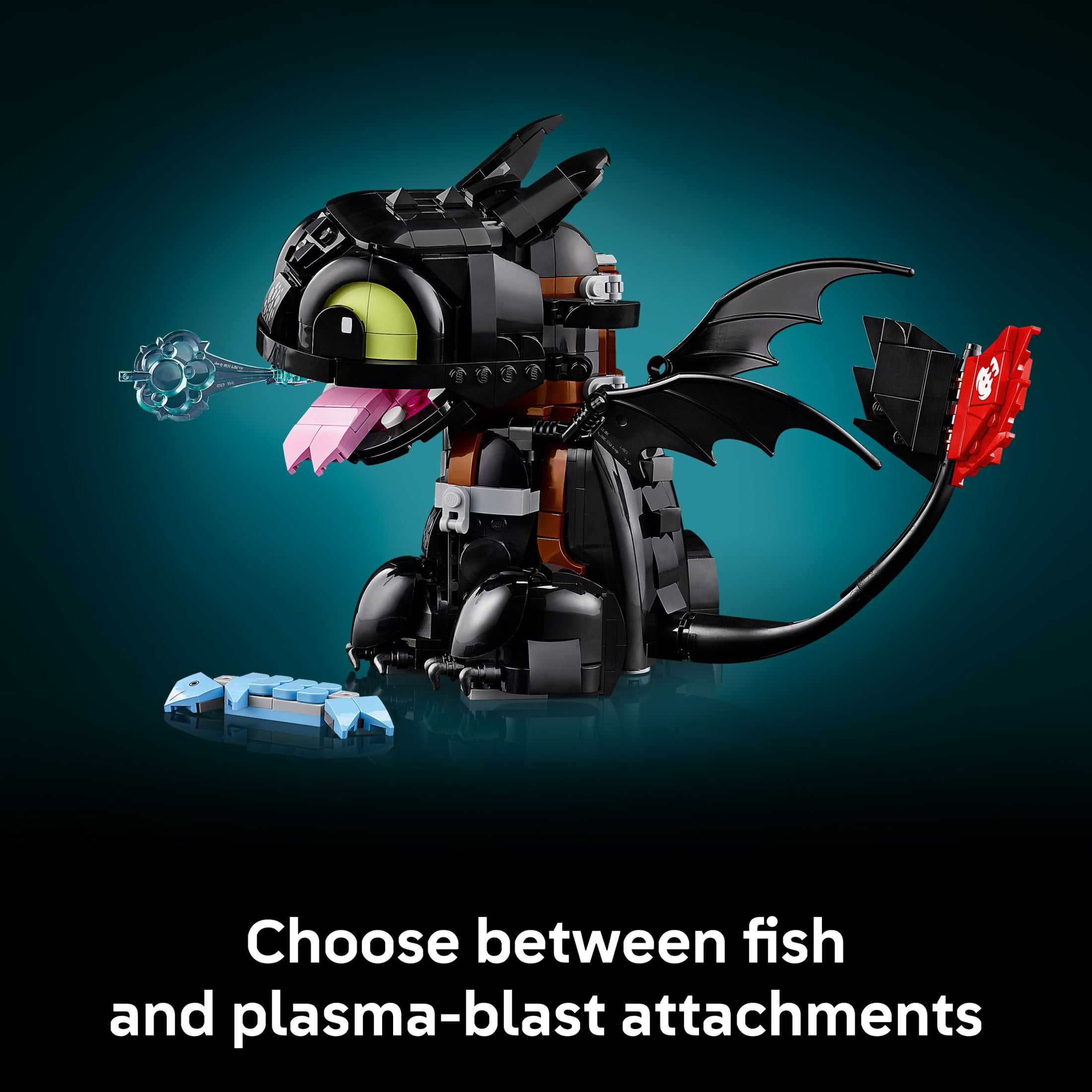 LEGO Icons How to Train Your Dragon: Toothless Building Set for Adults, Ages 18+ - Room Decor for Office, Bedroom, or Book Shelf - Collectible for Movie Fans - Gift Idea for Birthdays - 10375