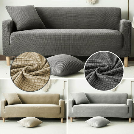 Three Seater Waterproof Dust-proof Sofa Knitted Cover Knitted Stretch Full Sofa