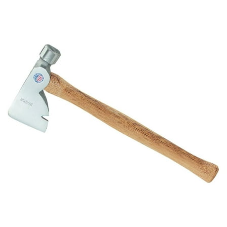 RB 28-Ounce Rig Builders Hatchet, Hickory Handle for heavy construction, 17-Inch Long.
