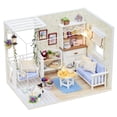 thumbnail image 2 of BESTSKY 2026 New Diy Miniature Wooden Dollhouse Kit with Led Lights,Flower Room Decor,Furniture Accessories-Perfect Craft Project&Gift for Collectors,& Families,Great for Brain Development, 2 of 7