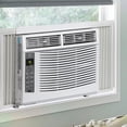 thumbnail image 4 of 6000 BTU Window Air Conditioner - 3 Fan Speeds, Dehumidifier, Sleep Mode, Remote Control, 24H Timer, Auto Restart, 115V, Cools 150-250 Sq.Ft, Bedroom & Small Room AC, 4 of 6