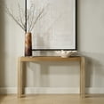 thumbnail image 2 of Uttermost Bentley Grasscloth Console Table in Oak, 2 of 6