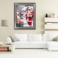 thumbnail image 3 of UKAP Christmas Santa Claus Diamond Painting 5D Full Drill DIY Embroidery Cross Stitch Home/Hotel Wall Art Decor, 3 of 8