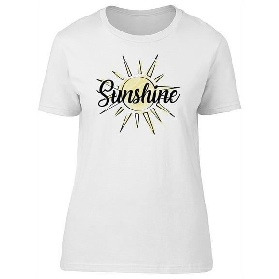 Sunshine With Sun Behind T-Shirt Women -Image by Shutterstock, Female x-Large