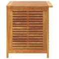 thumbnail image 3 of vidaXL Garden Storage Box with Louver Outdoor Furniture Solid Wood Acacia, 3 of 44