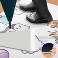 thumbnail image 2 of Yayeee Doormat for Indoor Entrance 32" x 20" Non Slippery Floor Rug, White Halloween Ghost, 2 of 8