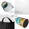 thumbnail image 4 of PHELIKA 3d Pigs Sunflower Hanging On Fence Welcome 01 Laundry Basket 65L Large Foldable Round For Dirty Clothes Toy Storage, 4 of 6