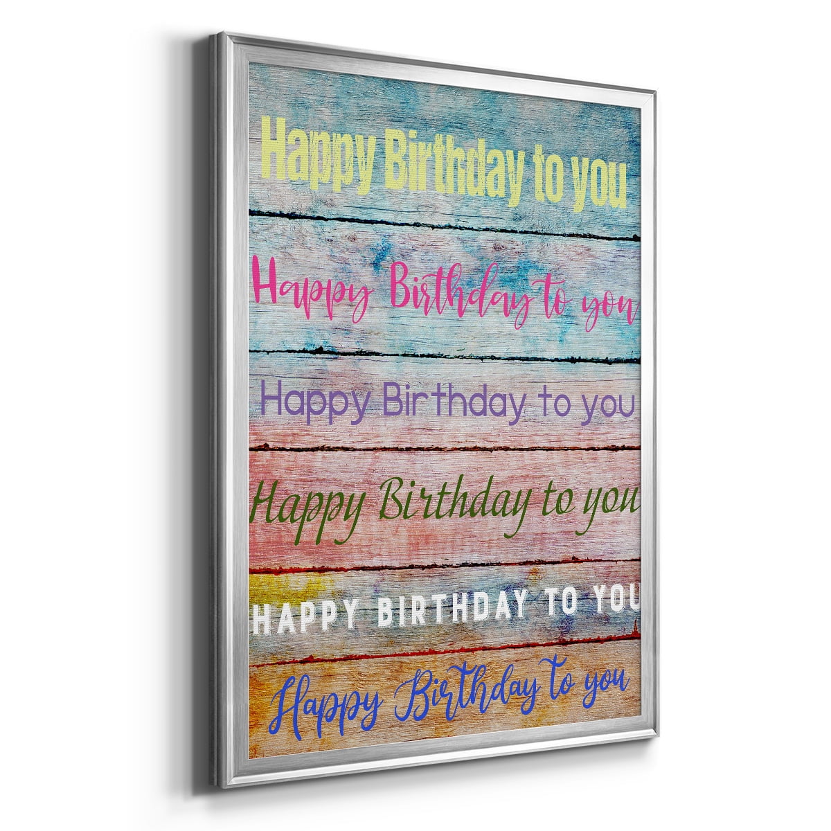 Birthday Song Premium Framed Print - Ready to Hang