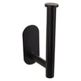 thumbnail image 3 of Tuvgenk 4*3.2*6.3 In Stainless Steel Toilet Paper Holders Suction Cup Mounted Black Tissue Holder Home Gift Funny Tissue Holder for Friends, 3 of 4