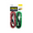 1 Pack, Green, Red, Black, White, variant on 2 Pack 36 in Stretch Cords, Heavy Duty Elastic Cords with Plastic Covered Metal Hooks in Red, Green, Perfect for Secure Fastening, Transporting, Organizing Storage, Bundling Equipment, Red, Green