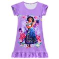 thumbnail image 1 of 2022 princesa niñas vestido pijamas Encanto dibujos animados vestido niños falda 2353 LingWen 8390611056636, 1 of 1