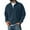 AB02_Navy, variant on Resicozy Mens Quarter Zip Casual Solid Color Sweatshirts Long Sleeve Stand Collar Lightweight Fall Pullover Army Green L
