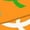 #44_Orange, variant on Christmas Socks for Men Fall Winter Santa Claus Snowflake Middle Tube Damp Cotton Crew Socks