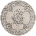 thumbnail image 2 of Safavieh Empire Bethanie Oriental Wool Area Rug, Beige/Light Gray, 3'6" x 3'6" Round, 2 of 10