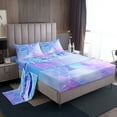 thumbnail image 1 of Erosebridal Initial Letter R Sheet Set Twin, Kawaii Mermaid Bedding Sets Twin Size, Dreamy Princess Decor 3pcs, 1 of 7