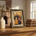 thumbnail image 2 of Unique Bargains Wall Hanging & Tabletop Resin Picture Frame for Display Blue 5" x 7", 2 of 6