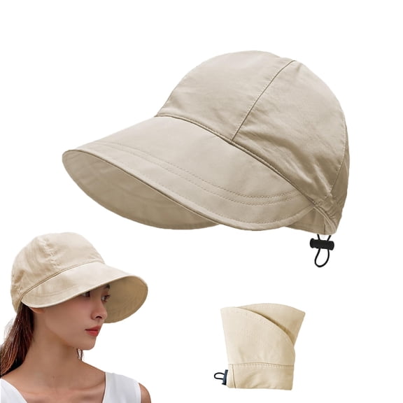 UPF 50 Womens Sun Hat Wide Brim Sun Hat UV Protection Hiking Fishing Hat Adjustable Head Circumference for Easy Carry