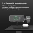 thumbnail image 6 of XGFHYJEH Charging Station, Wireless Charging Station, Charging Station for Multiple Devices, Wireless Charging, 15W 5 in 1 Charging Station, Wireless Charge, for Android, Iphone, Apple, Samsung, Ipad, 6 of 7
