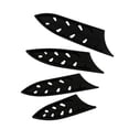thumbnail image 4 of Shisuyan 2pcs Ceramic Cutters Protective Cover Black Plastic Cutters Cover Creative Feather Type Cutters Cover Ceramic Cutter Plastic Cutters Cover Black, 4 of 8