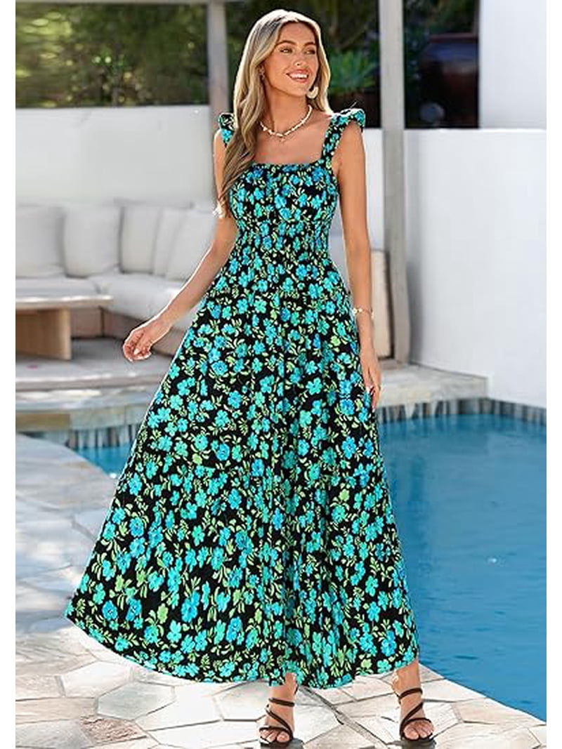 flowy spring dress Maxi This dress also features a bright and fun ditsy floral print NWT Anthropologie Flowy Midi Dress