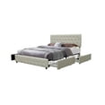 thumbnail image 2 of Mason Twin Platform Storage Bed, Beige, 2 of 4