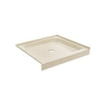 thumbnail image 3 of Voltaire 36" x 36" Single-Threshold, Center Drain, Shower Base in Biscuit, 3 of 8