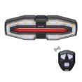 thumbnail image 1 of Bike TailLight Compact Size Night Cycling Light Dual-Color Bicycle Tail Light RainProof Bike Rear Lamp USB Rechargeable Remote Control Turn Signal Bicycle TailLamp, 1 of 8