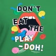 thumbnail image 3 of CafePress - Play Doh Don't Eat! T Shirt - Women's V-Neck Dark T-Shirt, 3 of 4