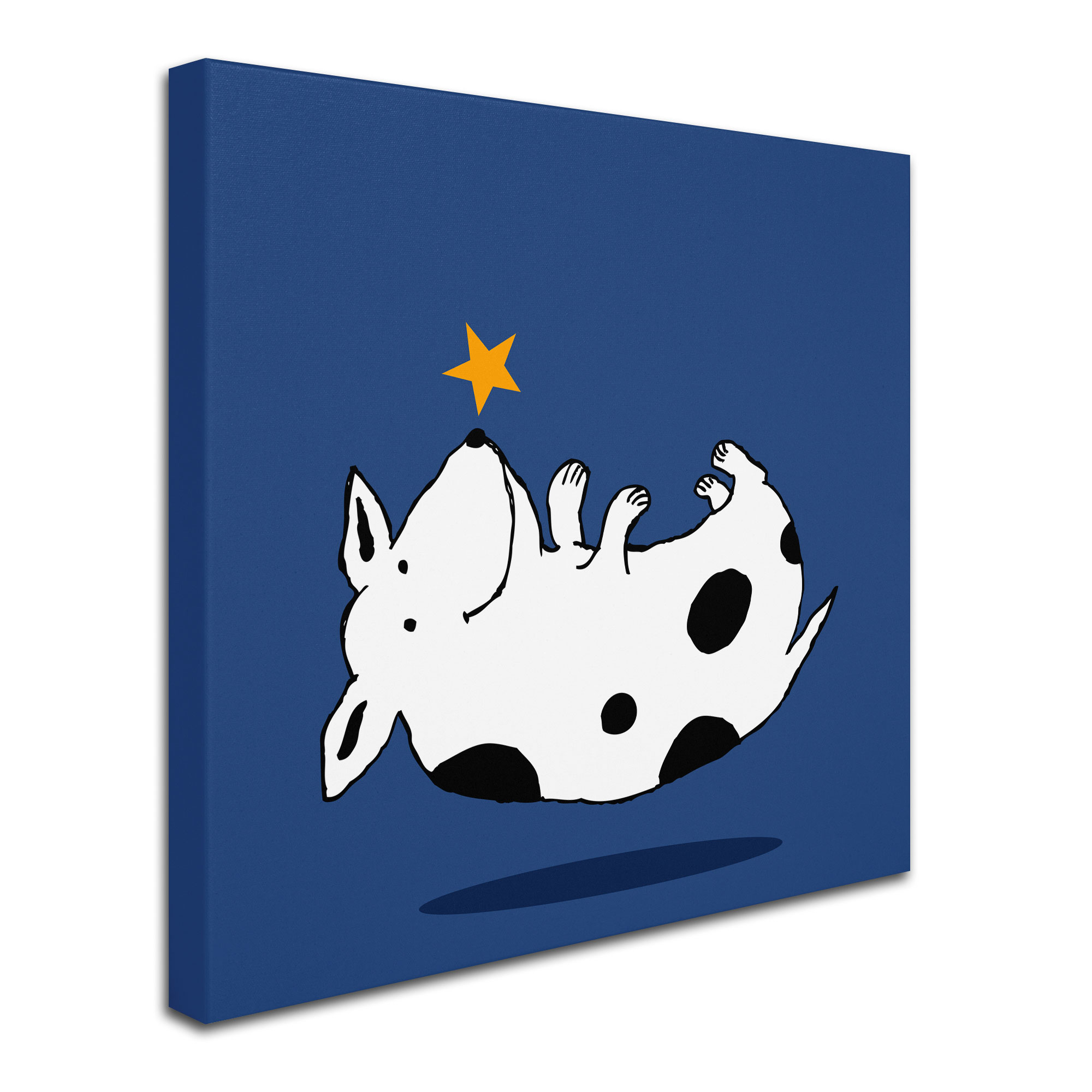 Carla Martell 'Star Dog' Canvas Art