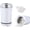 White, variant on Electric Pill Crusher and Grinder - Fine Powder for Small or Large Pills, Elders or Pets. Coffee Bean Grinder. (Purple)