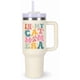 thumbnail image 1 of Vaso para beber momocici, 40 oz, con asa para vaso Cat Mom Era, 1 of 7