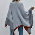 thumbnail image 4 of QUYUON Cardigan Sweaters for Women Plus Size Deals Long Sleeve Long Sleeve Cardigan for Women Polyester Cardigan Sweater Cardigan Jacket Style Q-1835 Fall Cardigan Sweater Outerwear Coat Gray M, 4 of 7