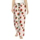 thumbnail image 1 of Balery Strawberry Floral Pantalones de pijama para mujer, pijamas ultraligeros, pantalones de estar por casa-Medium, 1 of 6