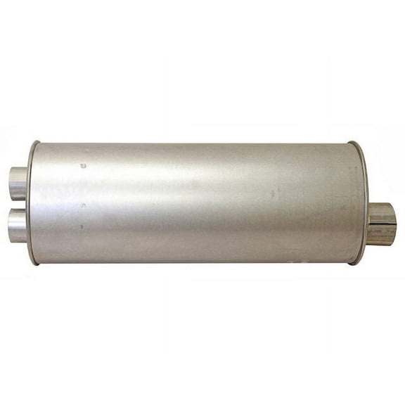 Muffler - Compatible with 2001 - 2006 GMC Sierra 2500 HD 2002 2003 2004 2005