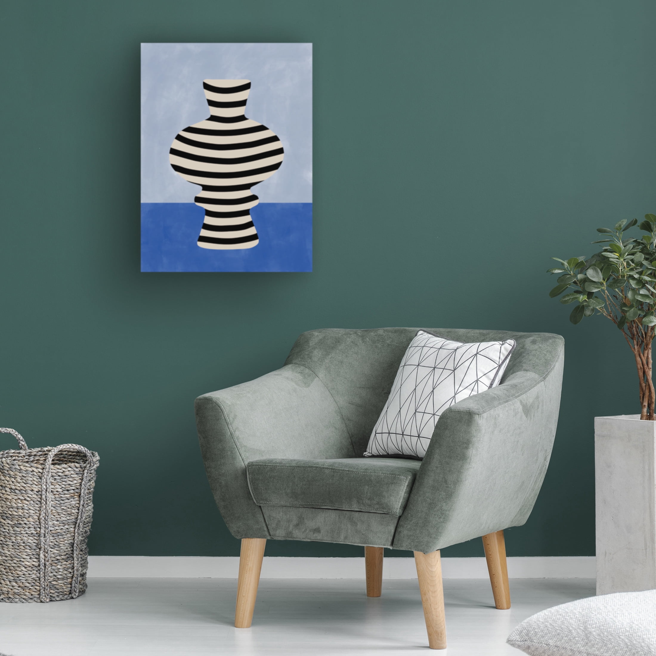 Trademark Fine Art Elena Ristova Indigo36 Canvas Wall Art