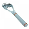 thumbnail image 1 of AMERTEER Pet Dematting Comb for Dogs  Pet Grooming Tool for Dogs and Cats  Hair Remove Dematting Comb Tool for Pets  Undercoat Fur Grooming Rake Knot Cutter for Cats & Dogs, 1 of 11