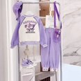 thumbnail image 1 of Sanrios Kuromi Girls Baseball Uniform Set Spring and Autumn New Korean Style Children‘s Sports Girls Jacket Fashionable 3Pcs Set, 1 of 7