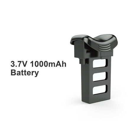 Holy Stone 1 PC 3.7V 1000mah Battery for RC Drone HS110D Black