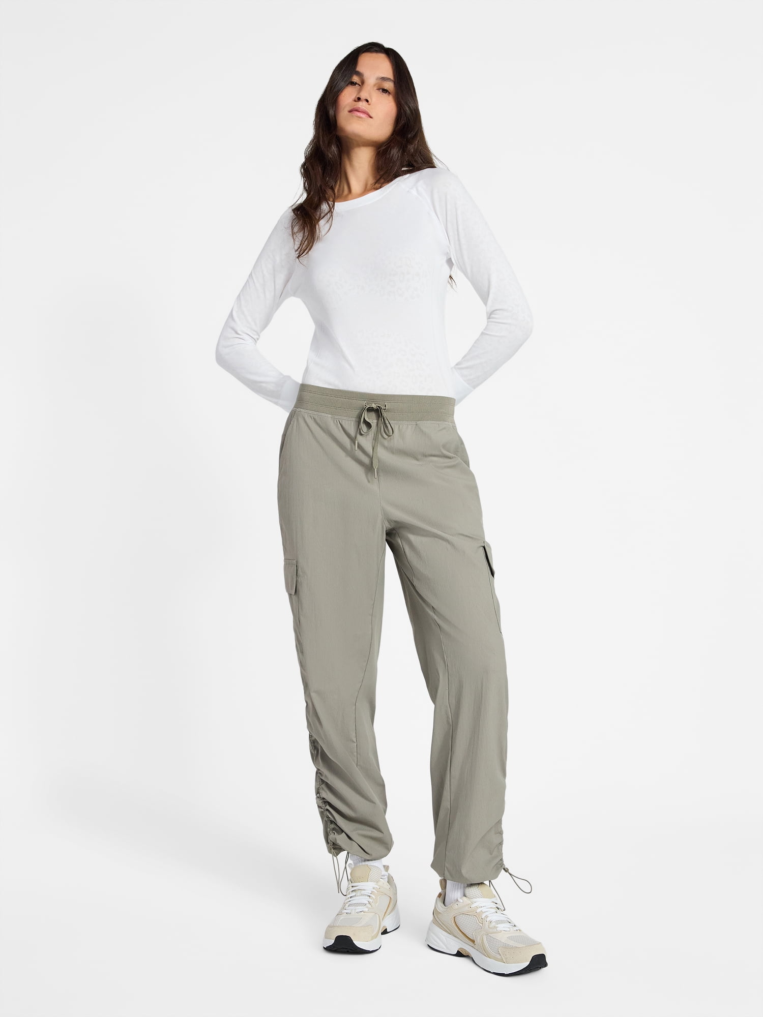 Avia Women's FeatherStretch Cargo Pants, Sizes XS-XXXL