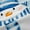 White Blue, variant on Cartoon Gnome Black Out Curtains,Happy Christmas Curtains Pack of 2 (42x63 Each),Blue Green White Bedroom Curtains For Girl Boys,Breathable Home Decor