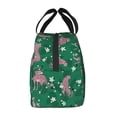 thumbnail image 2 of Lsque Tropical Leopard Pattern Lunch Bag Women/Men Insulated Lunch Box,Small Leakproof Cooler Food Lunch Containers Reusable High Capacity Lunch Tote Bags, 2 of 6