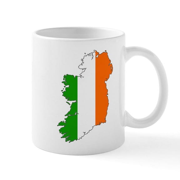 CafePress - Ireland Mug - 11 oz Ceramic Mug - Novelty Coffee Tea Cup