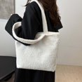 thumbnail image 2 of MDUKONU Women Plush Shoulder Bag Large Tote Handbag Purse Shopping Dating Bag, 2 of 4