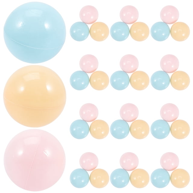 50 Pcs Balles Océaniques Rondes Créatives Balles Anti-Écrasement Balles pour Fosses pour Enfants
