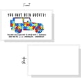 thumbnail image 4 of Autism Awareness You've Been Ducked Tag  50 Pack  2x3.5" inch Business Sized Card  Duck Duck Tag Attach to Rubber Ducks  Autism Puzzle Piece Design, 4 of 7