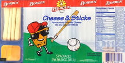 Borden Cheese Dip & Cracker Sticks 5oz, Shelf-Stable