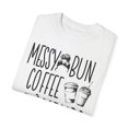 thumbnail image 3 of Messy Bun Coffee Scrubs #Nurselife Unisex Garment-Dyed T-shirt, 3 of 4