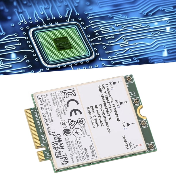 Tarjeta De Red Inalámbrica De Red Compatible Con 3G, 4G, 5G, Velocidad De Transmisión Rápida, Soporte De Posicionamiento, Tarjeta Inalámbrica PCB Para Ordenador Portátil