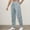Blue, variant on Sweatpants for Men Elastic Straight Leg Joggers Running Pants Mens Leisure Pants